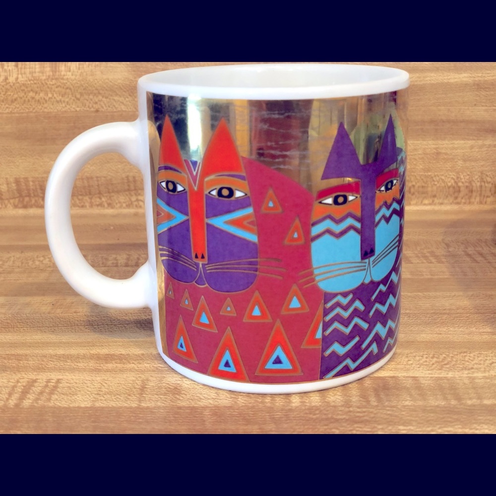 Laura Burch 1991 Vintage Coffee Mug.